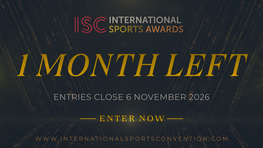 ISC International Sports Awards entries close 6 November 2026