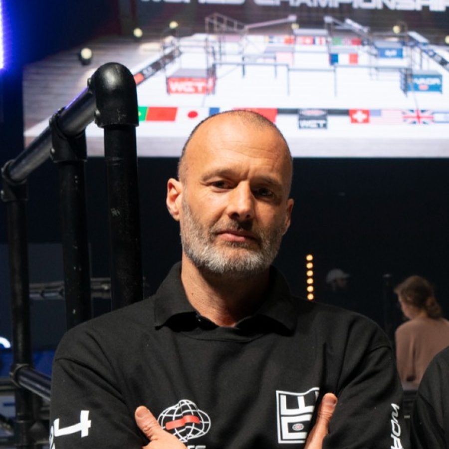 Christian and Damien Devaux are the two inventors of Chase Tag in 2012 and are the organizers of the World Championships. photography by Maxime Bonneau / Agence 1h23 on 28/04/2024 in Evry-Courcouronnes, Ile-de-France, France. Christian et Damien Devaux sont les deux inventeurs du Chase Tag en 2012 et sont les organisateurs des championnats du Monde. photographie par Maxime Bonneau / Agence 1h23 le 28/04/2024 a Evry-Courcouronnes, Ile-de-France, France.