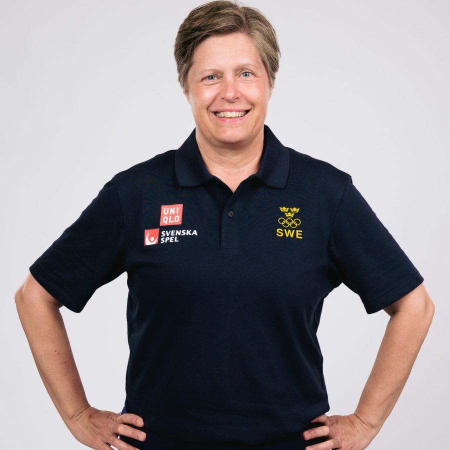 250513 Swedish Olympic Committee Director marketing & communication Johanna Hemming poses for a portrait during Olympic Camp, organised by the Swedish Olympic Committee in preparation for the 2026 Milano Cortina Winter Olympic Games on May 13, 2025 in Kolymbari. 
Photo: Joel Marklund / BILDBYRÅN / kod JM / JM0681